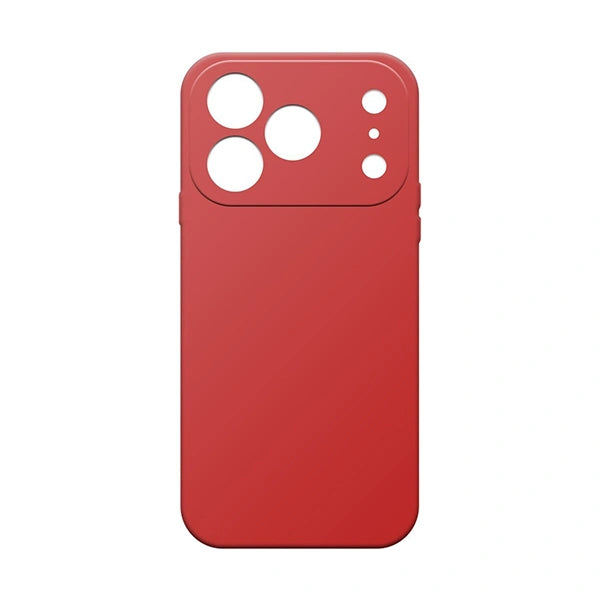 Cover TPU Silicone per iPhone 17 Pro rosso – OKKO Design