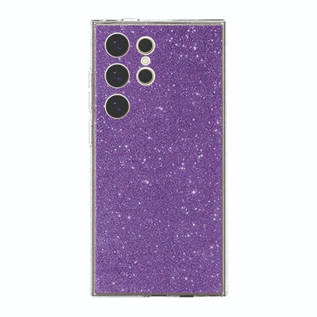 Cover TPU Glitter per Samsung Galaxy S26 Ultra viola – OKKO Design